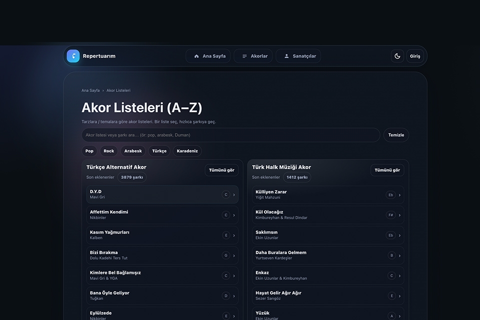 Özel Yazılım ve Özel Tasarım Web Sitesi